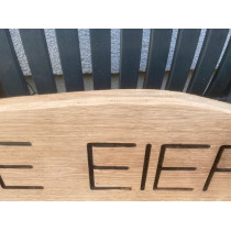 Holzschild, Gartenschild, Eiche, CNC gefräst, Gartenbank, Wunschtext möglich Holzschild, Gartenschild, Eiche, CNC gefräst, Gartenbank, Wunschtext möglich